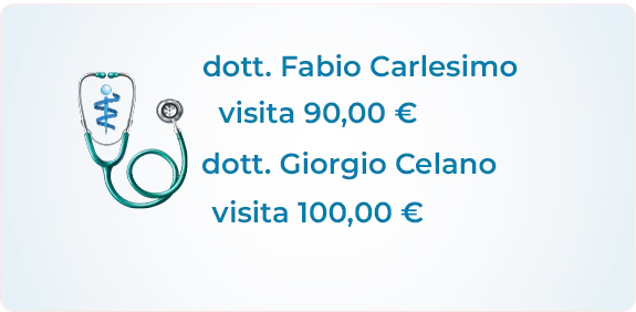 Dermatologia, dott. Fabio Carlesimo, dott. Giorgio Celano, Poliambulatorio e visite specialistiche, diagnostica per immagini e Check Up - Tecnologie innovative e professionalità a Tivoli